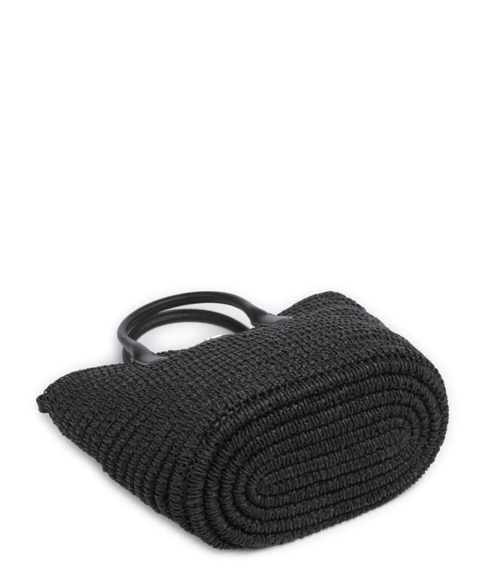 Brie 22 Handtasche Bast schwarz