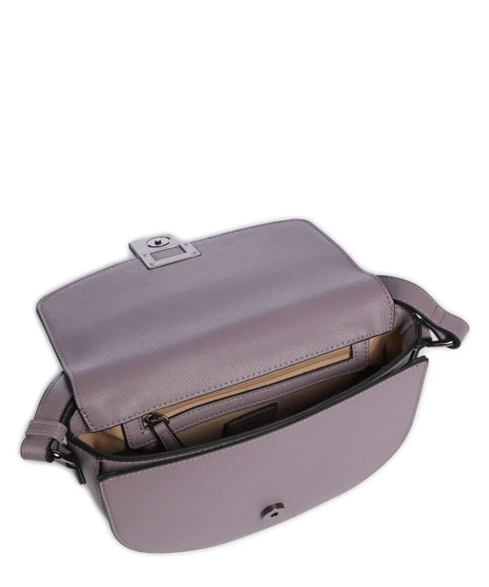 Locco Umhängetasche Lederimitat violett