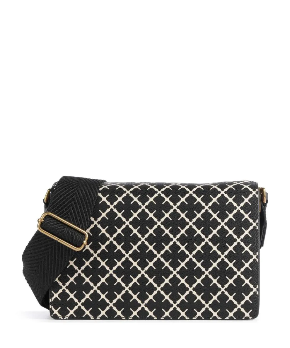 Loenna Umhängetasche Lederimitat schwarz