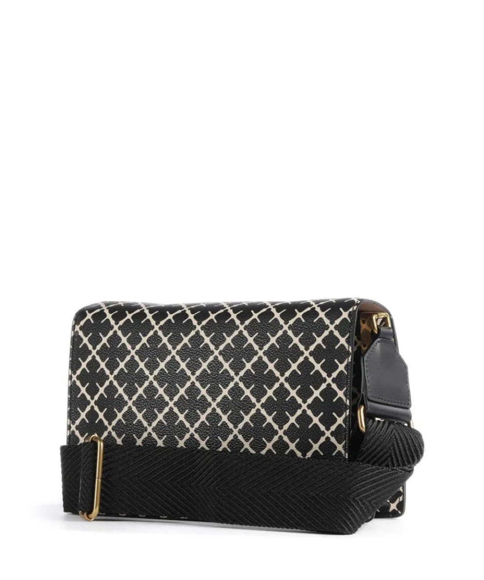 Loenna Umhängetasche Lederimitat schwarz