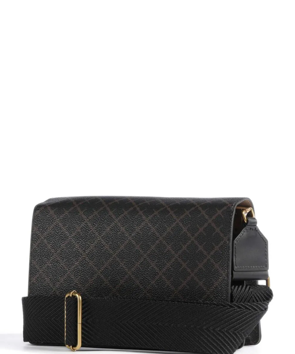 Loenna Umhängetasche Lederimitat dunkelbraun