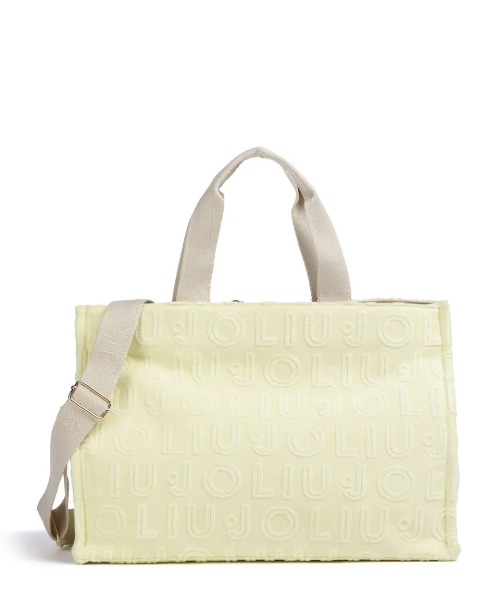 Logo Shopper Baumwolle, Polyester gelb