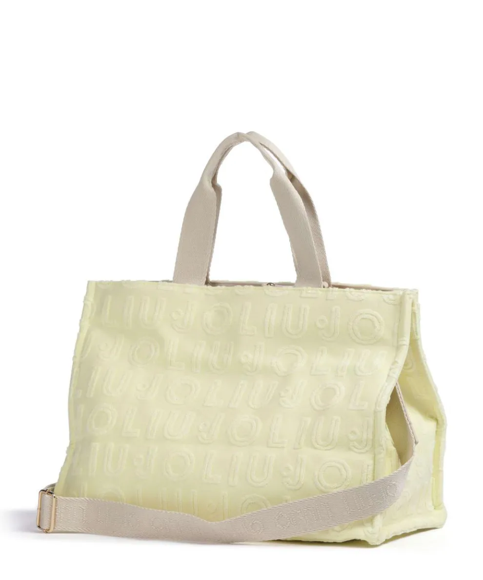 Logo Shopper Baumwolle, Polyester gelb