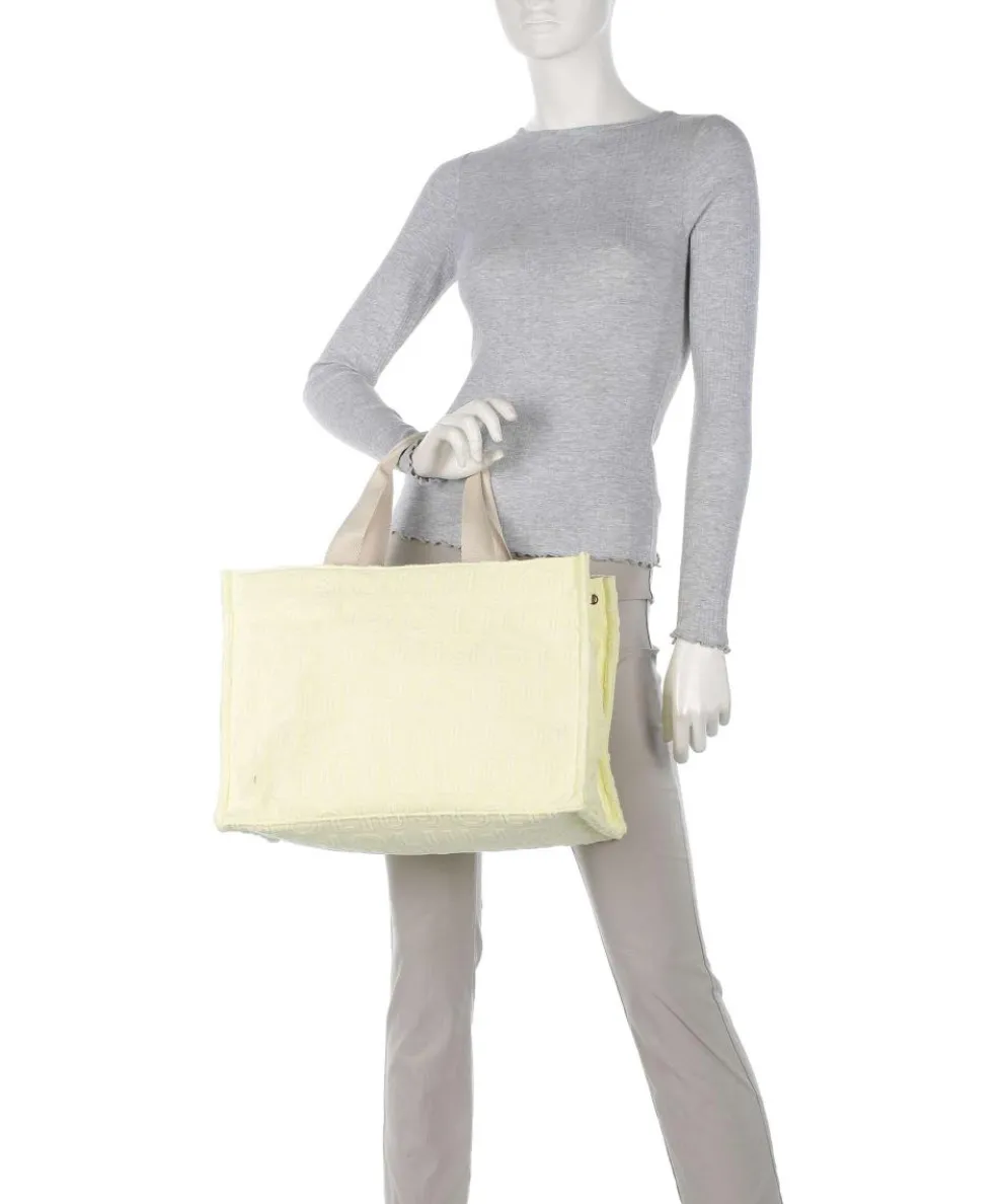 Logo Shopper Baumwolle, Polyester gelb