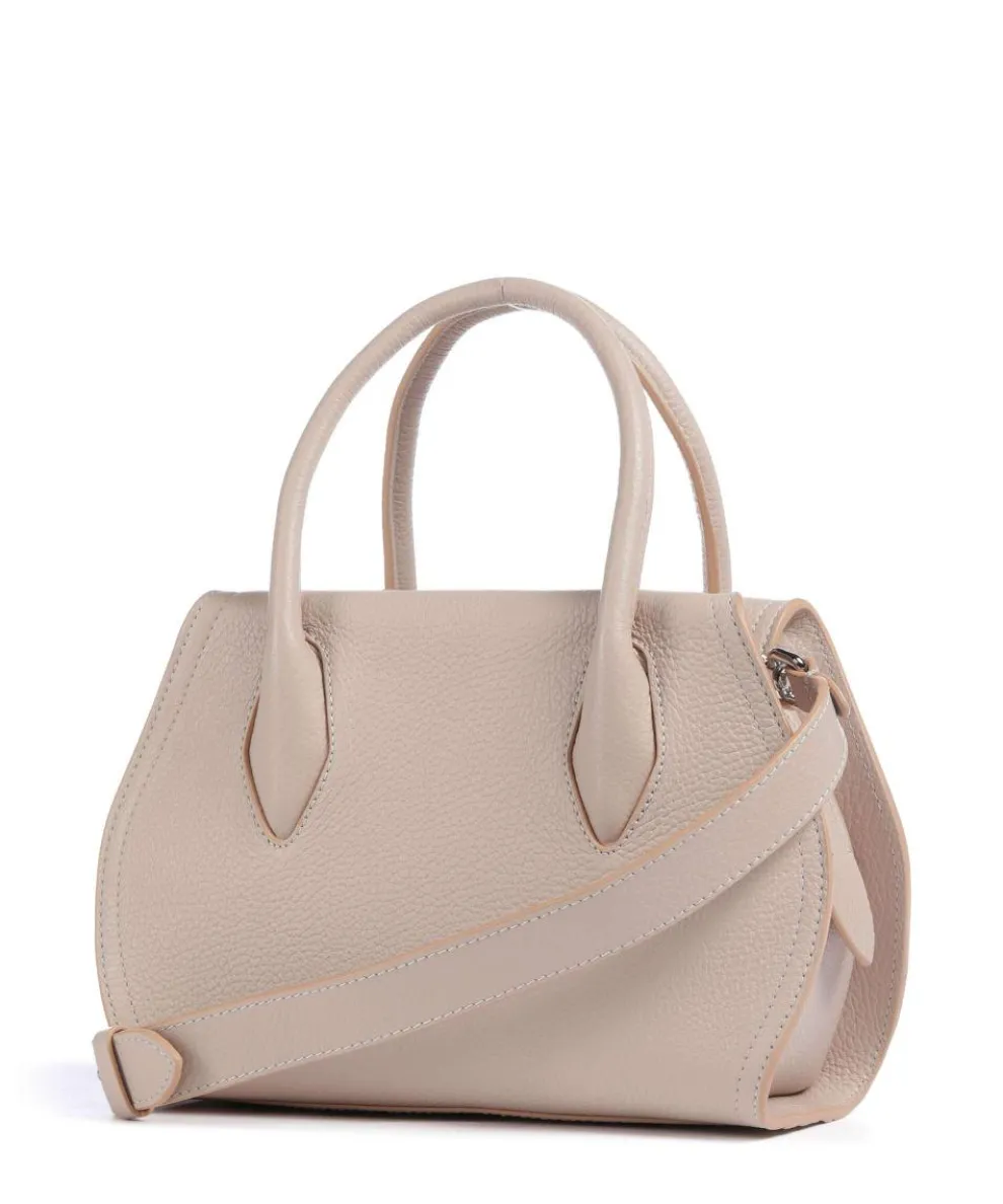 Lord Handtasche genarbtes Leder altrosa