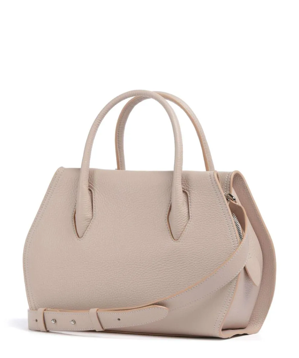 Lord Handtasche genarbtes Leder altrosa