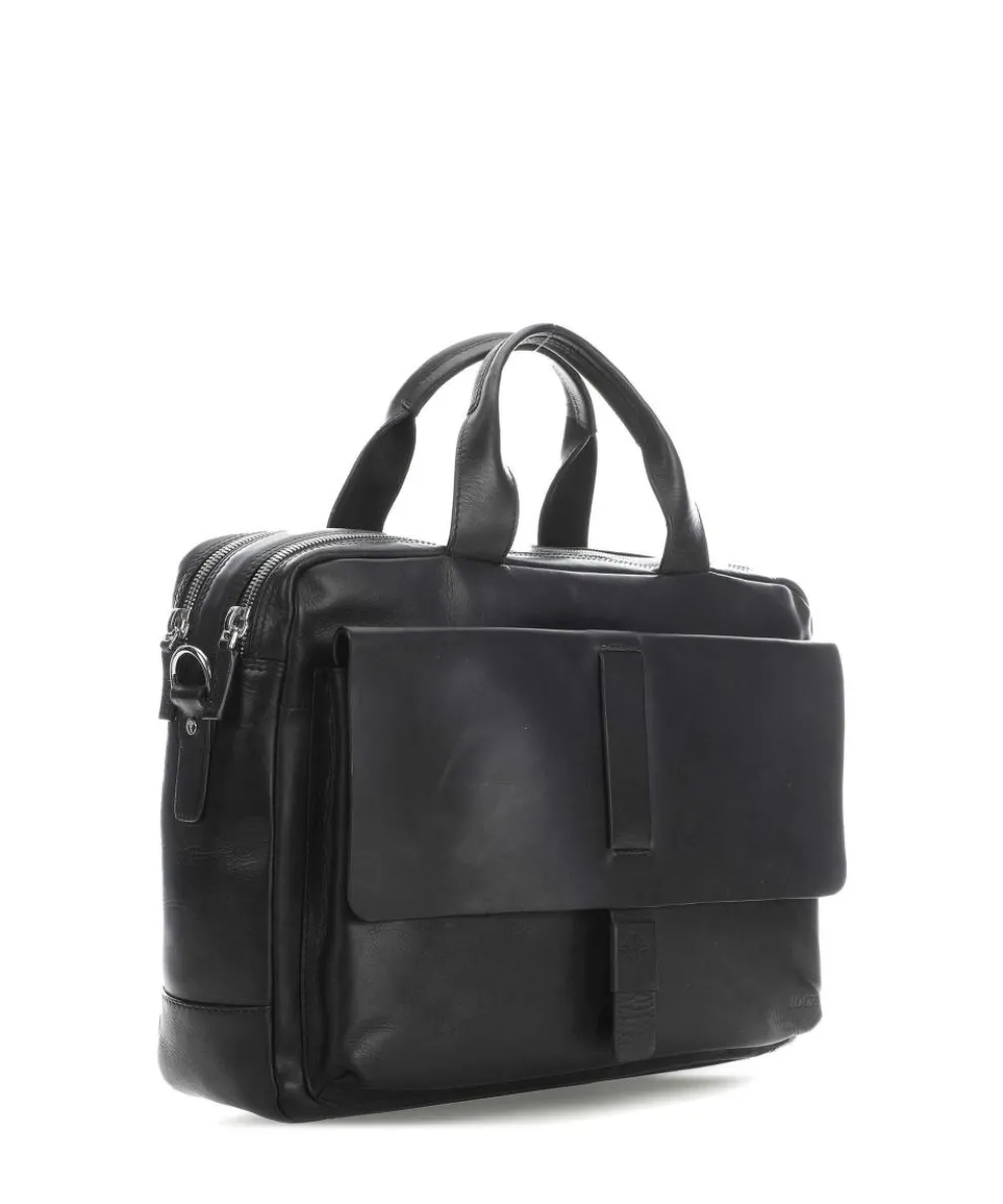 Loreto Pandion Aktentasche 15″ Rindsleder schwarz