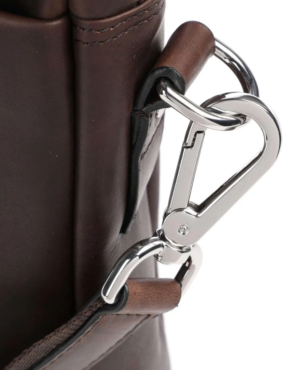 Loreto Pandion Aktentasche 14″ Pull-Up Rindsleder dunkelbraun