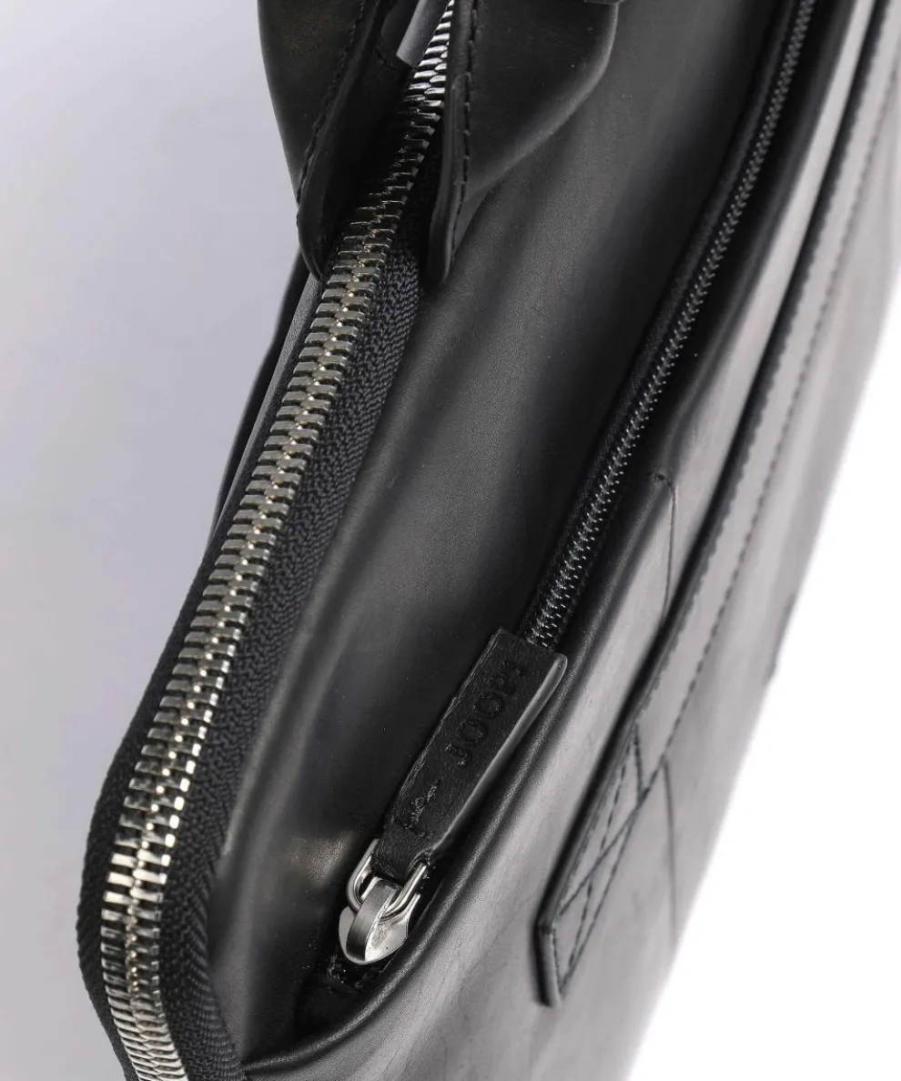 Loreto Samu Aktentasche 14″ Pull-Up Rindsleder schwarz