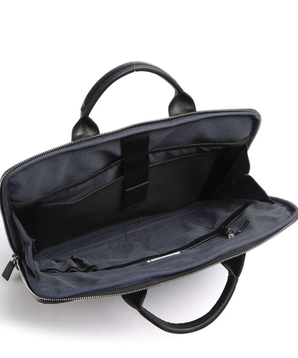 Loreto Samu Aktentasche 14″ Pull-Up Rindsleder schwarz