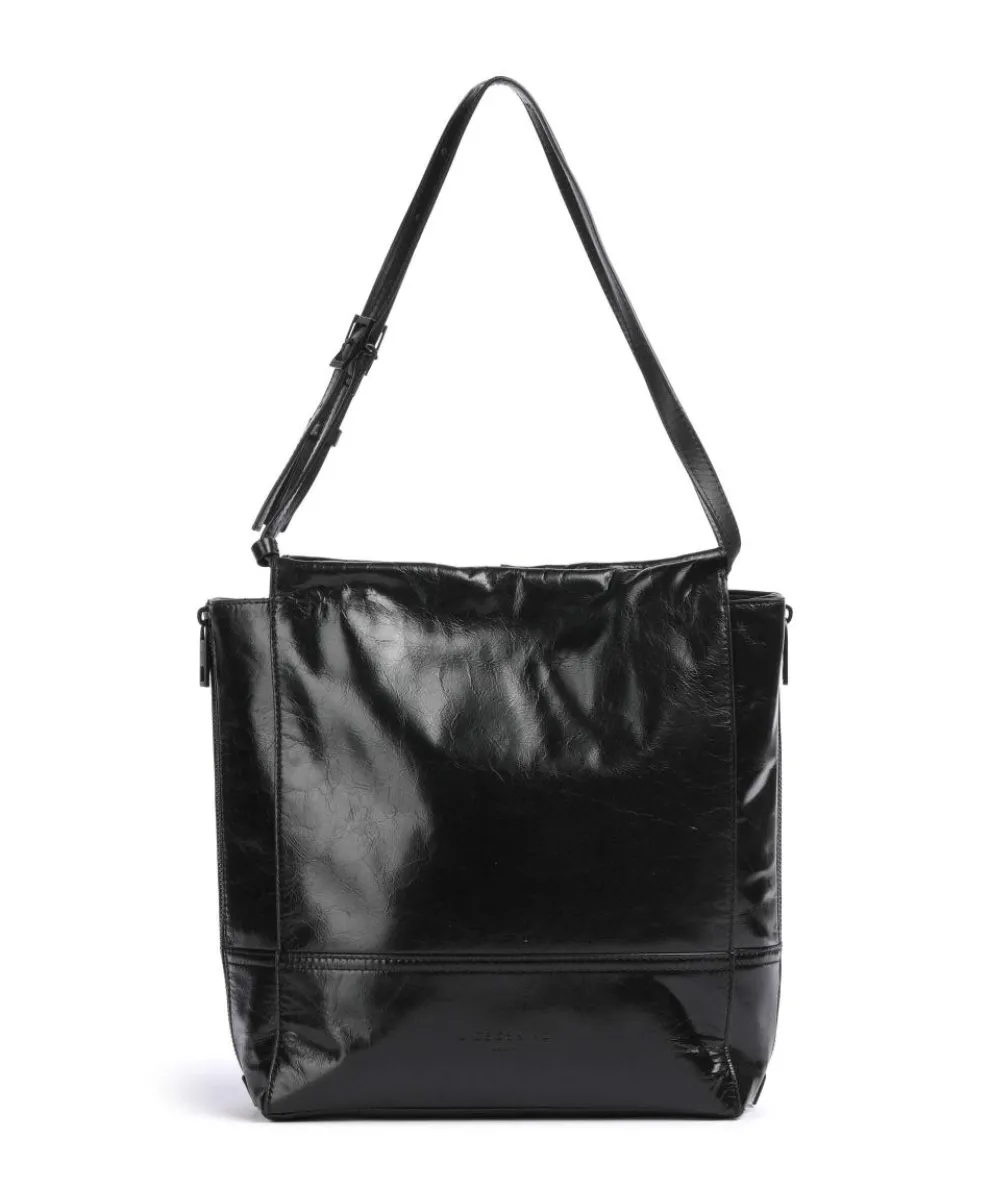Lou 2 Paper Touch M Shopper Leder schwarz