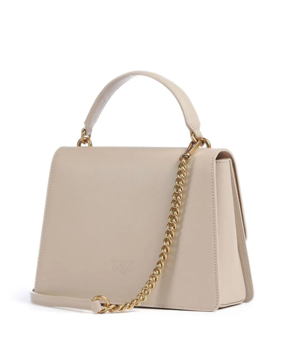 Love One Classic Handtasche fein genarbtes Rindsleder beige