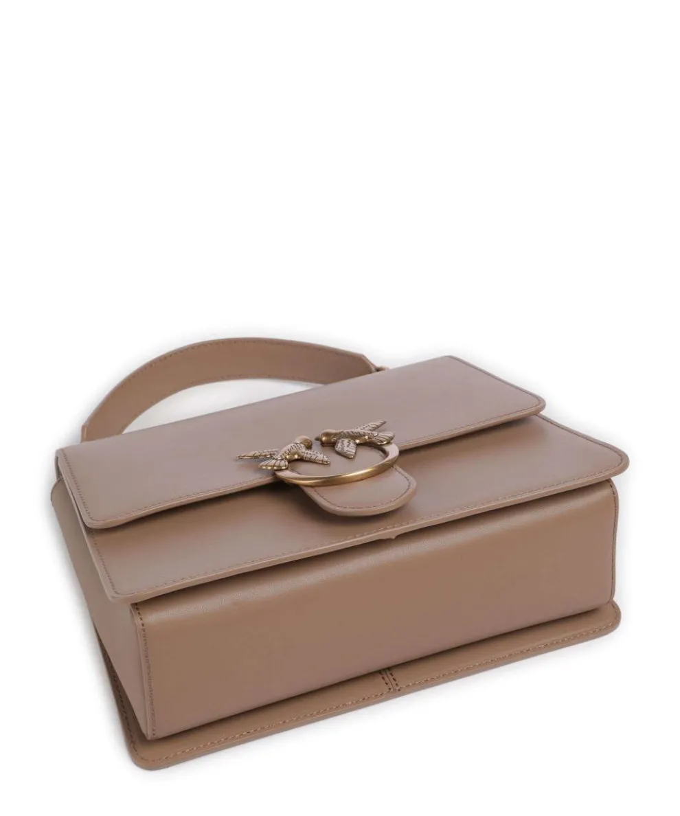 Love One Classic Handtasche fein genarbtes Rindsleder braun