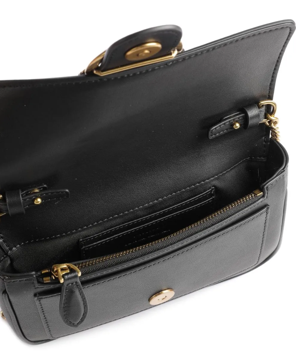 Love One Pocket Geldbörse fein genarbtes Leder schwarz