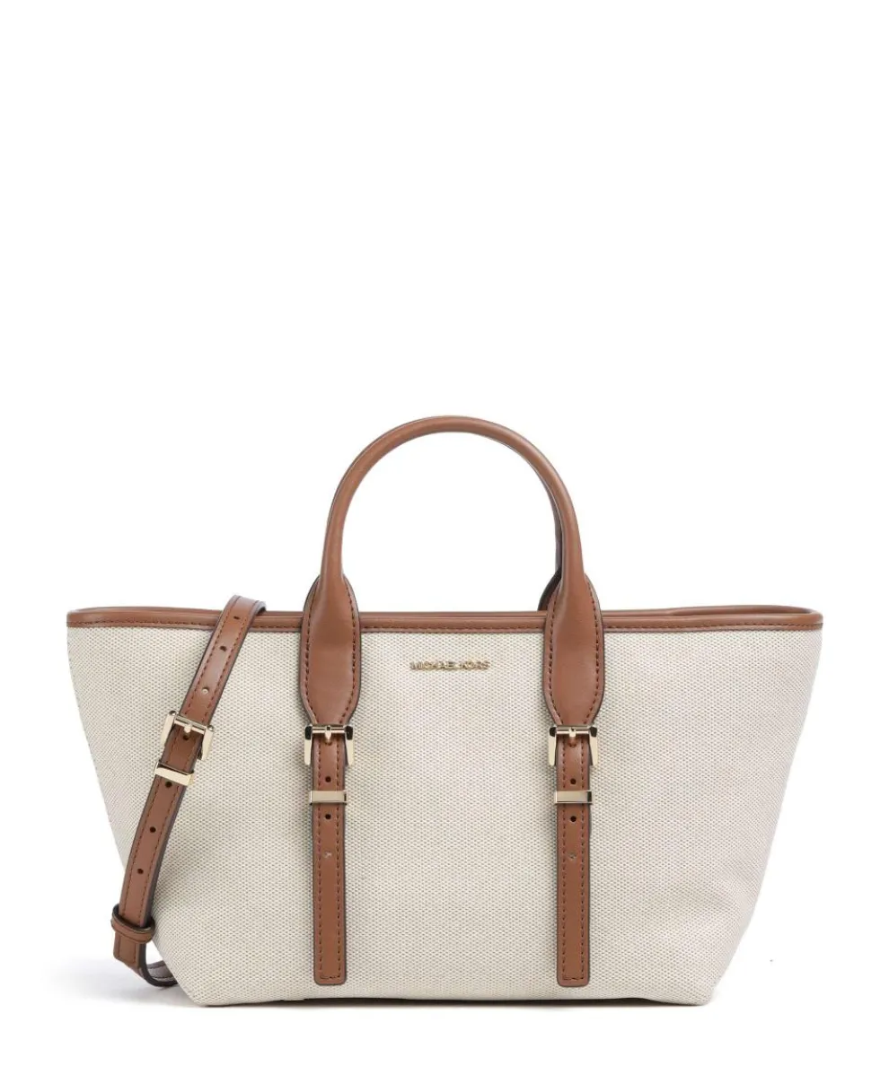 Moore Handtasche Canvas beige/braun