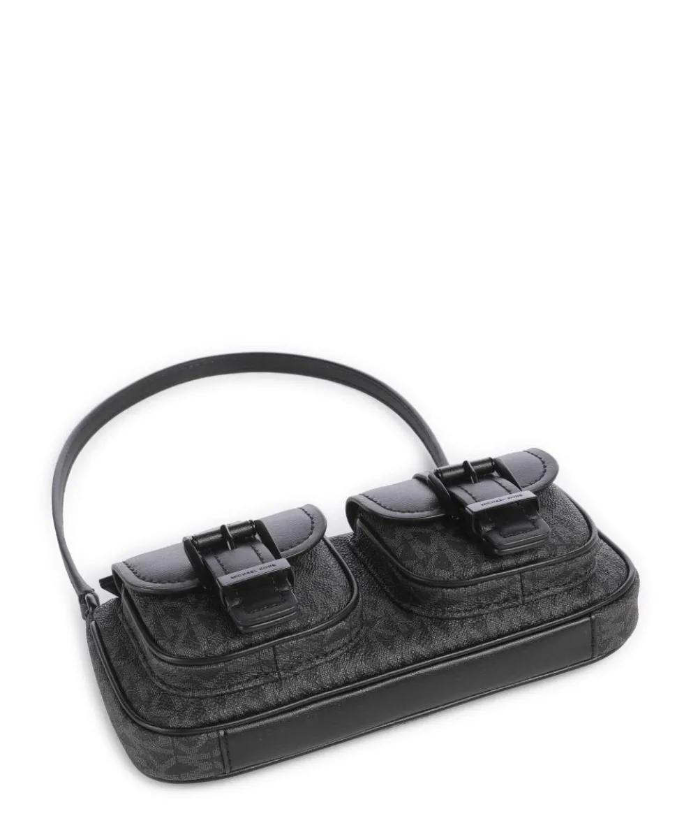 Zoe Small Schultertasche Lederimitat schwarz