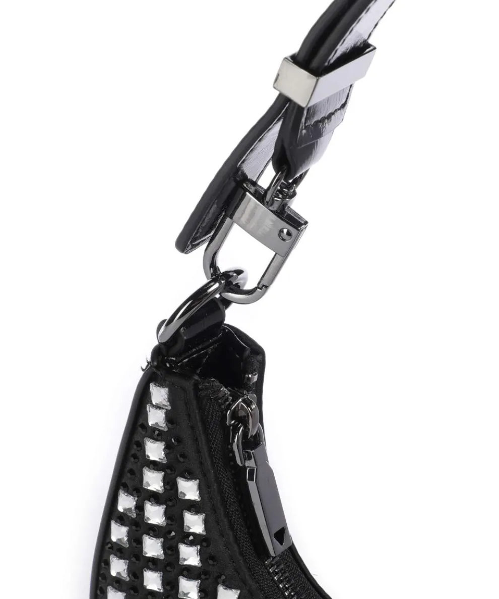 Lua Schultertasche Polyester schwarz