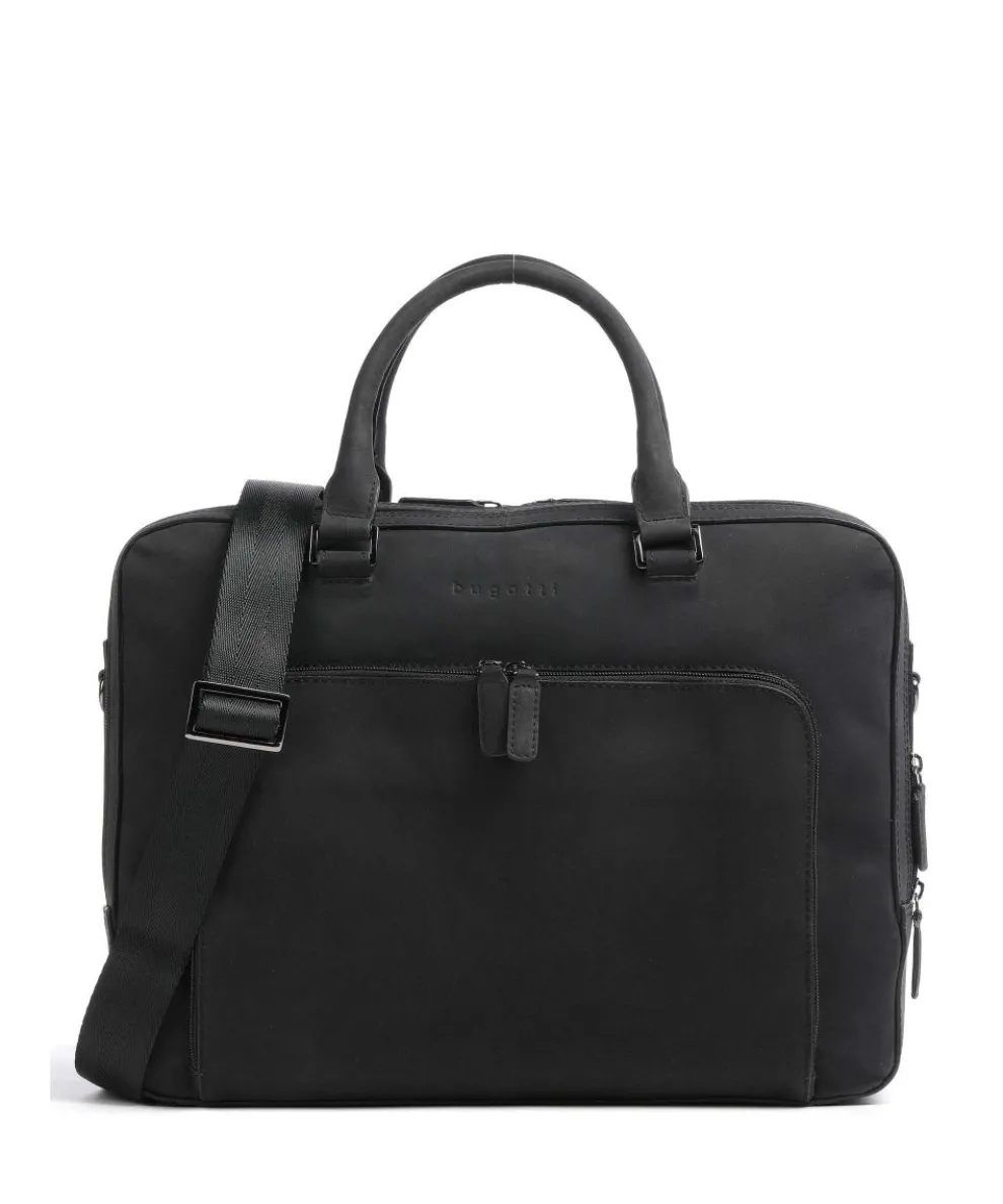 Luca Aktentasche 15″ Ziegenleder schwarz