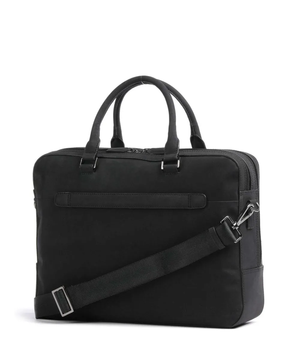 Luca Aktentasche 15″ Ziegenleder schwarz