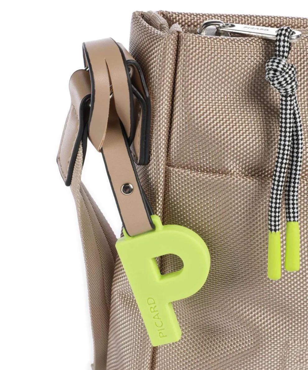 Lucky One Umhängetasche Nylon beige