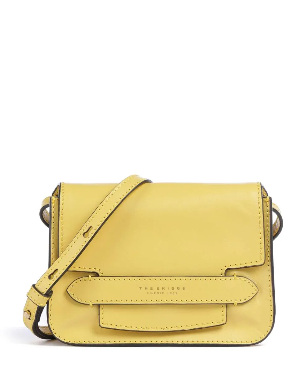 Lucrezia Umhängetasche Rindsleder gelb