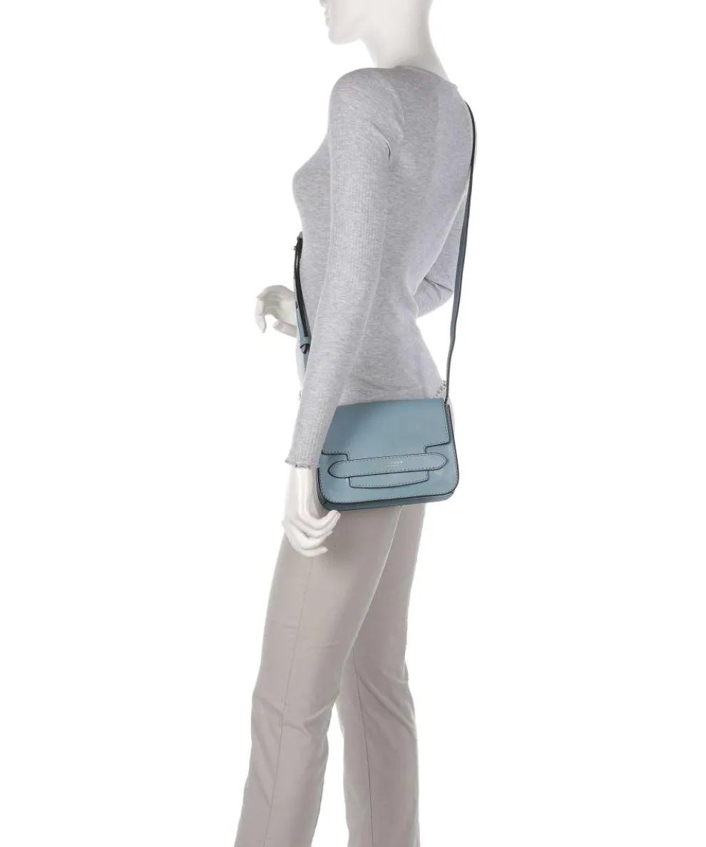 Lucrezia Umhängetasche Rindsleder hellblau