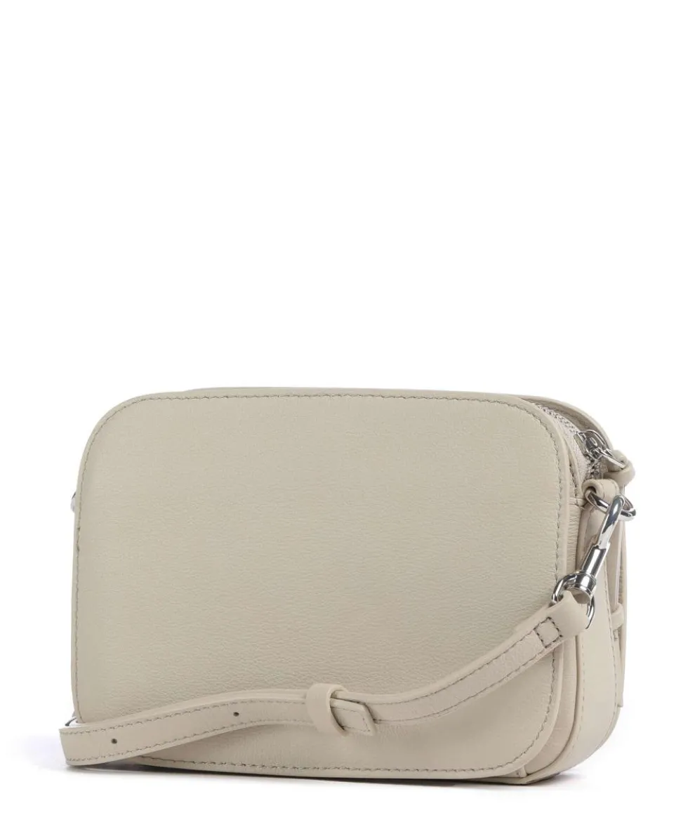 Luka Harris S Umhängetasche genarbtes Rindsleder creme