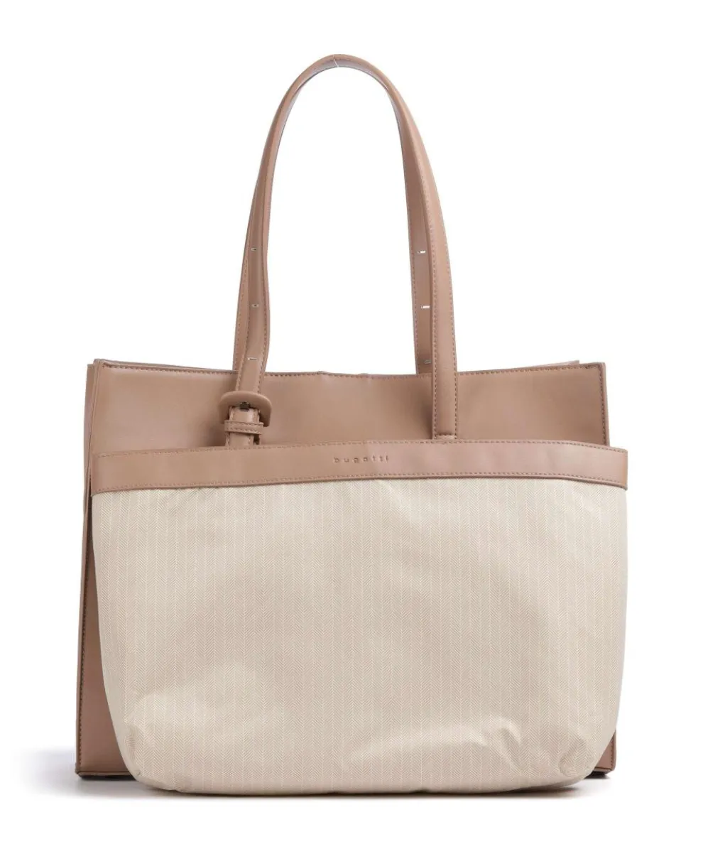 Luna Shopper 13″ Lederimitat powder