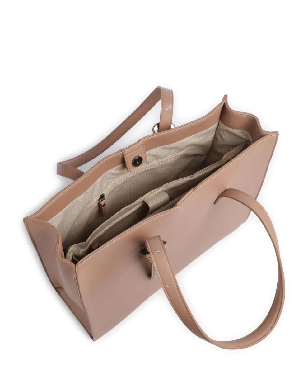 Luna Shopper 13″ Lederimitat powder