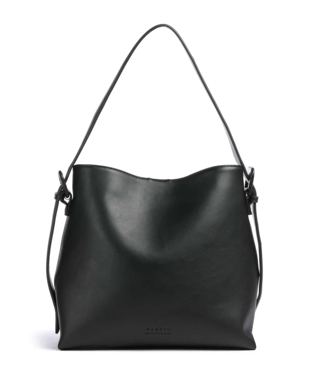Luna Shopper Lederimitat schwarz