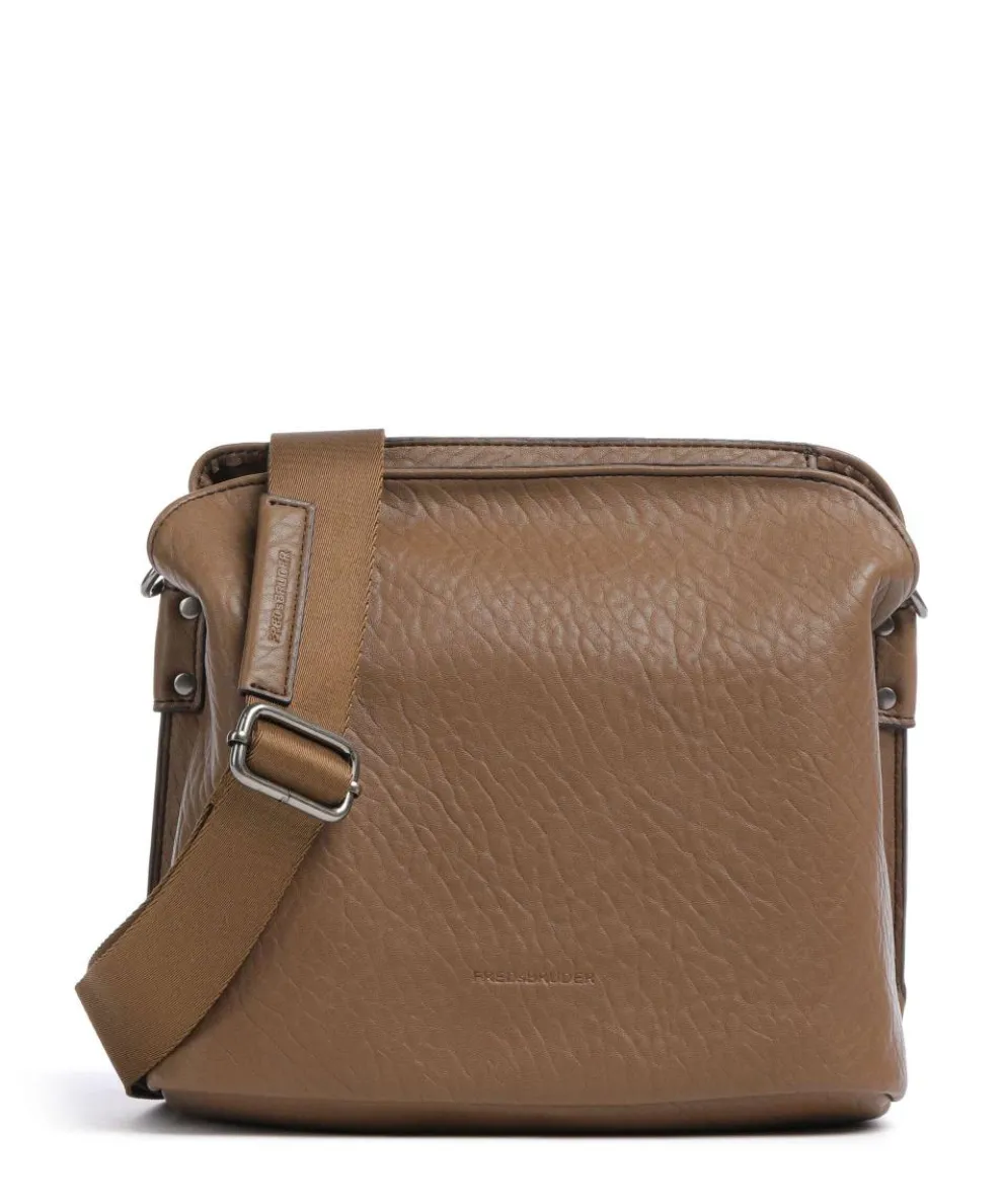 Lunar Umhängetasche Lederimitat braun