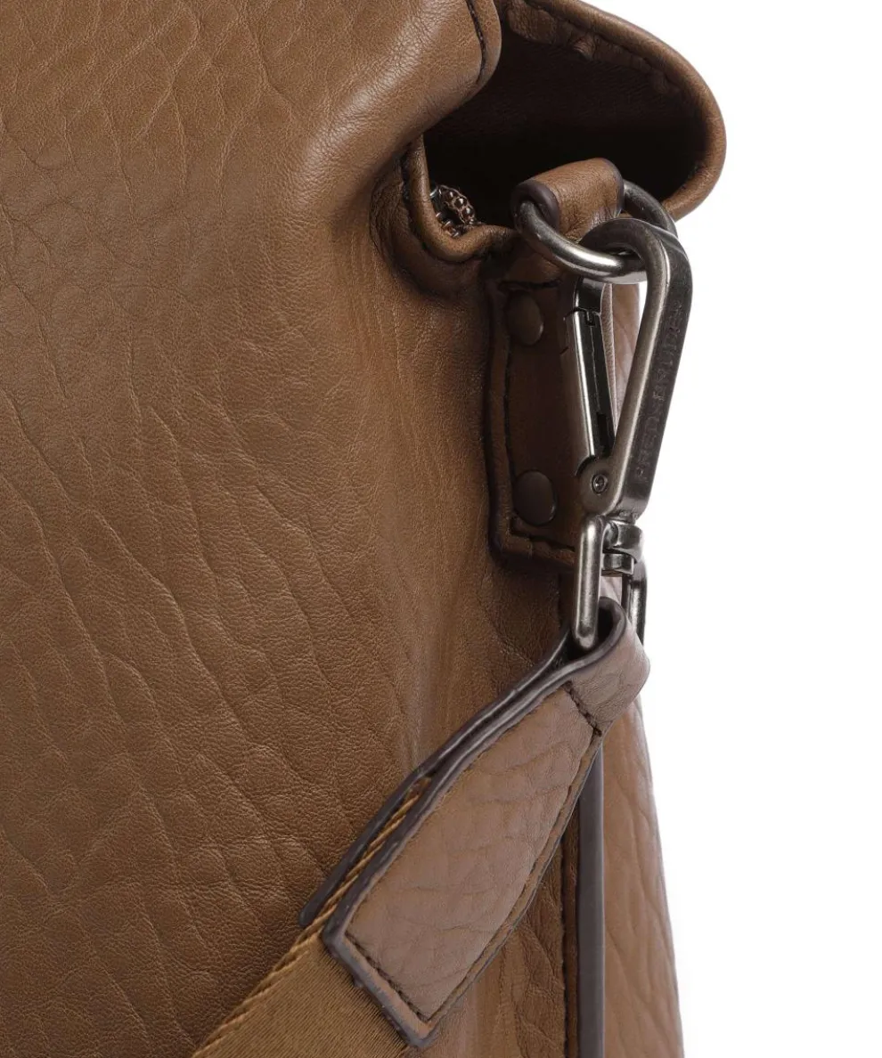 Lunar Umhängetasche Lederimitat braun