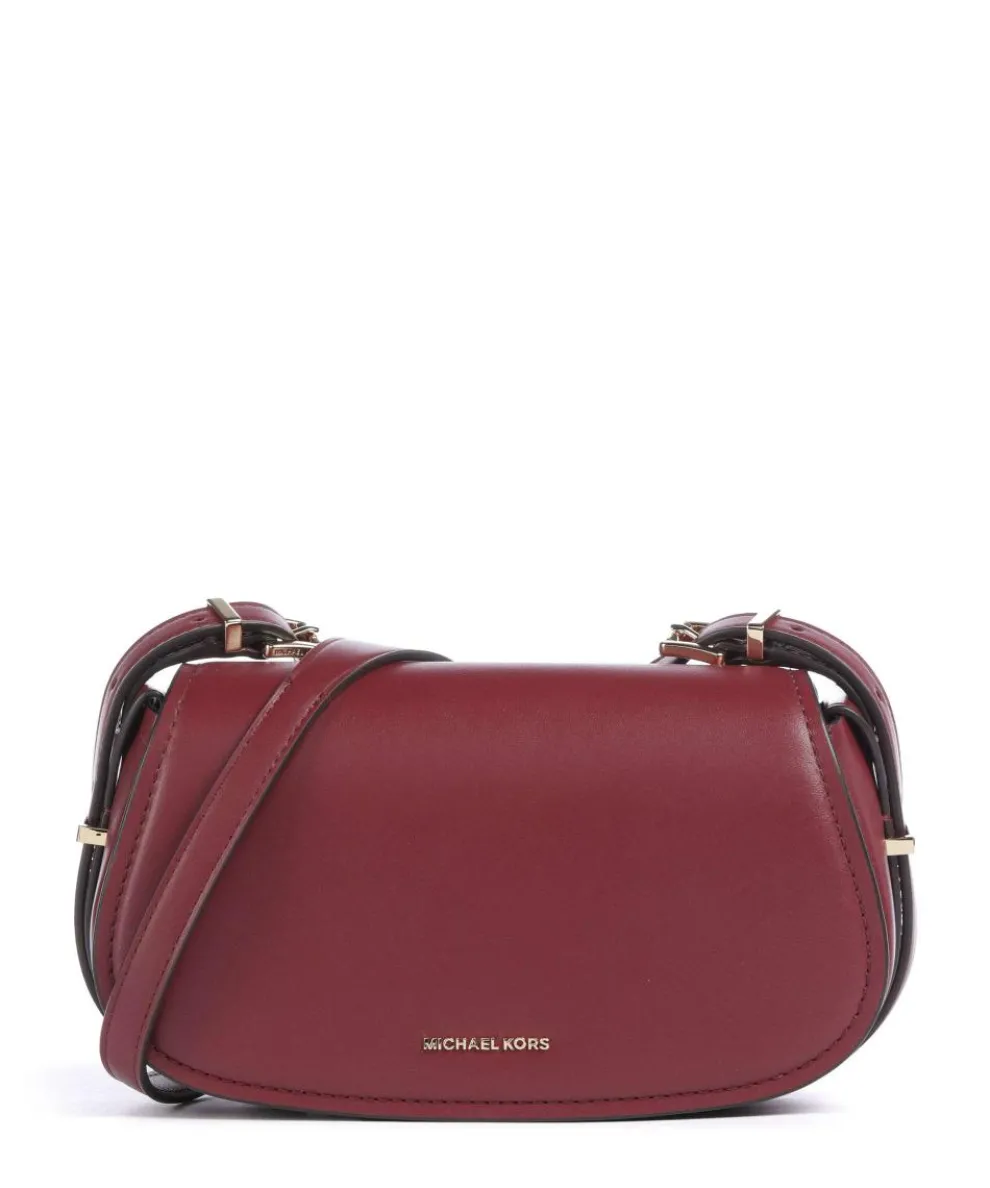 Lydia Small Umhängetasche fein genarbtes Rindsleder wein