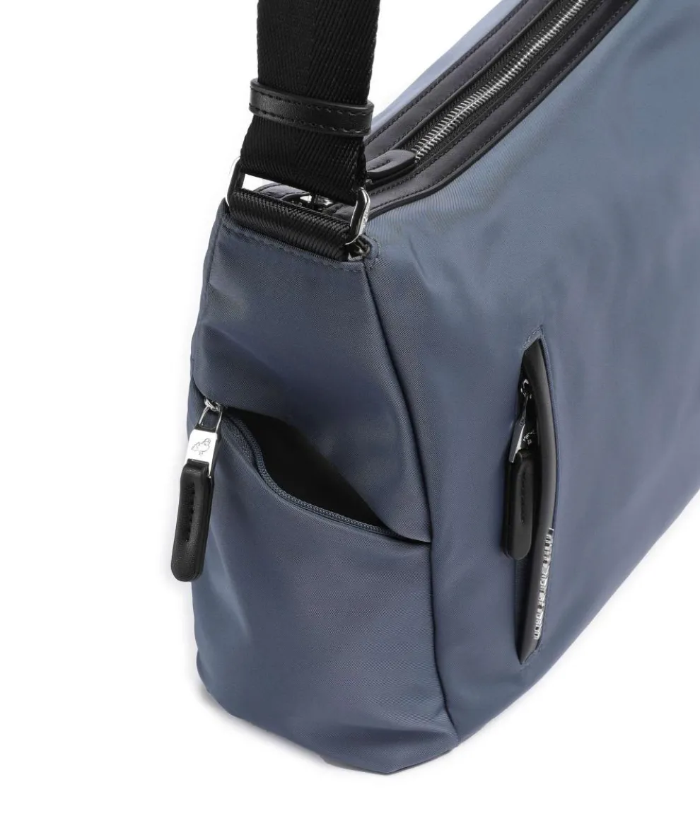 Hunter Umhängetasche Nylon blaugrau