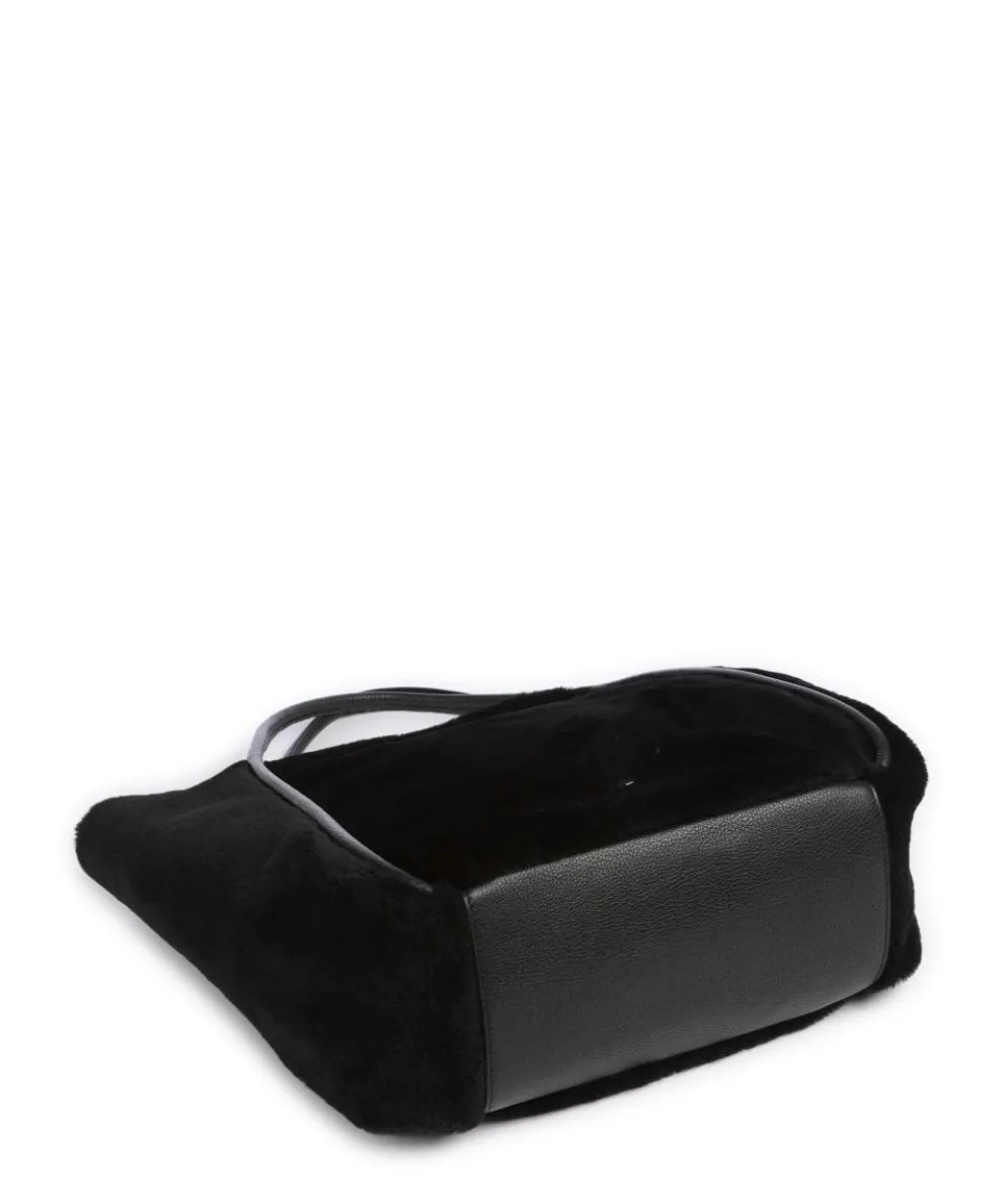 Shearling Willow Shopper Fell schwarz