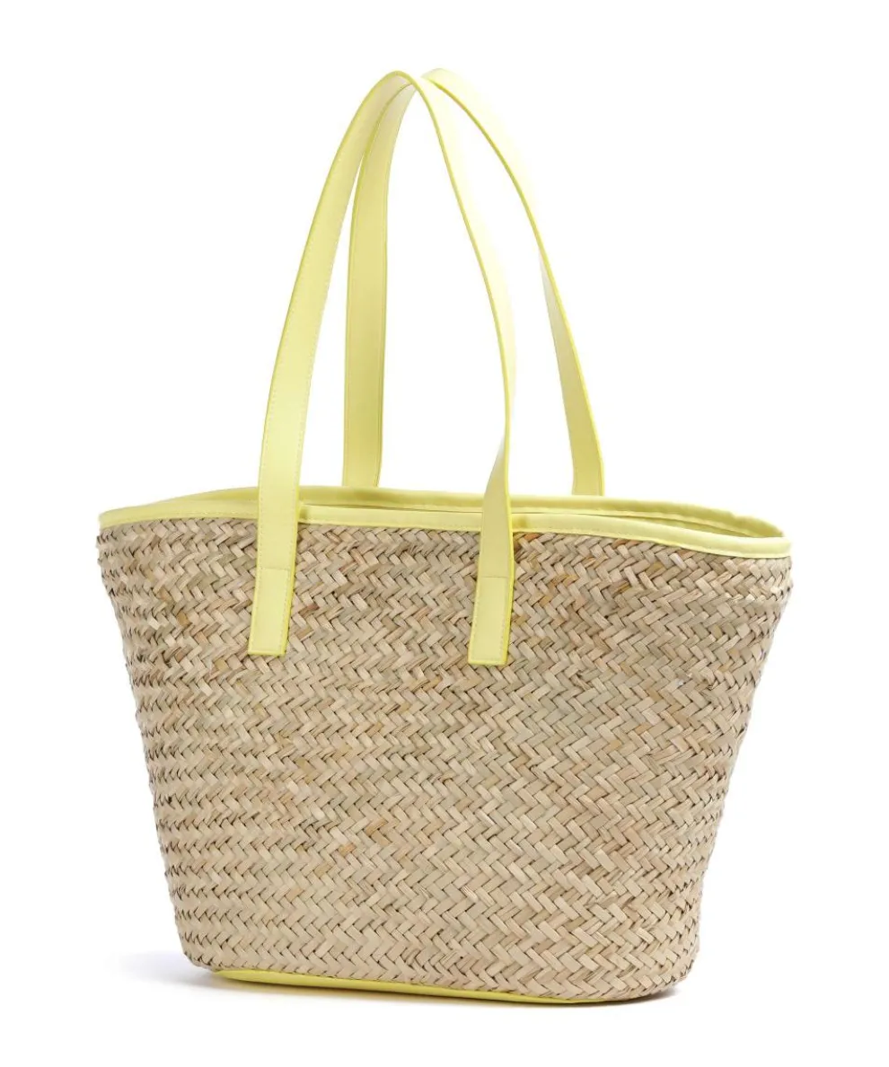 Samuela Shopper Bast beige/gelb