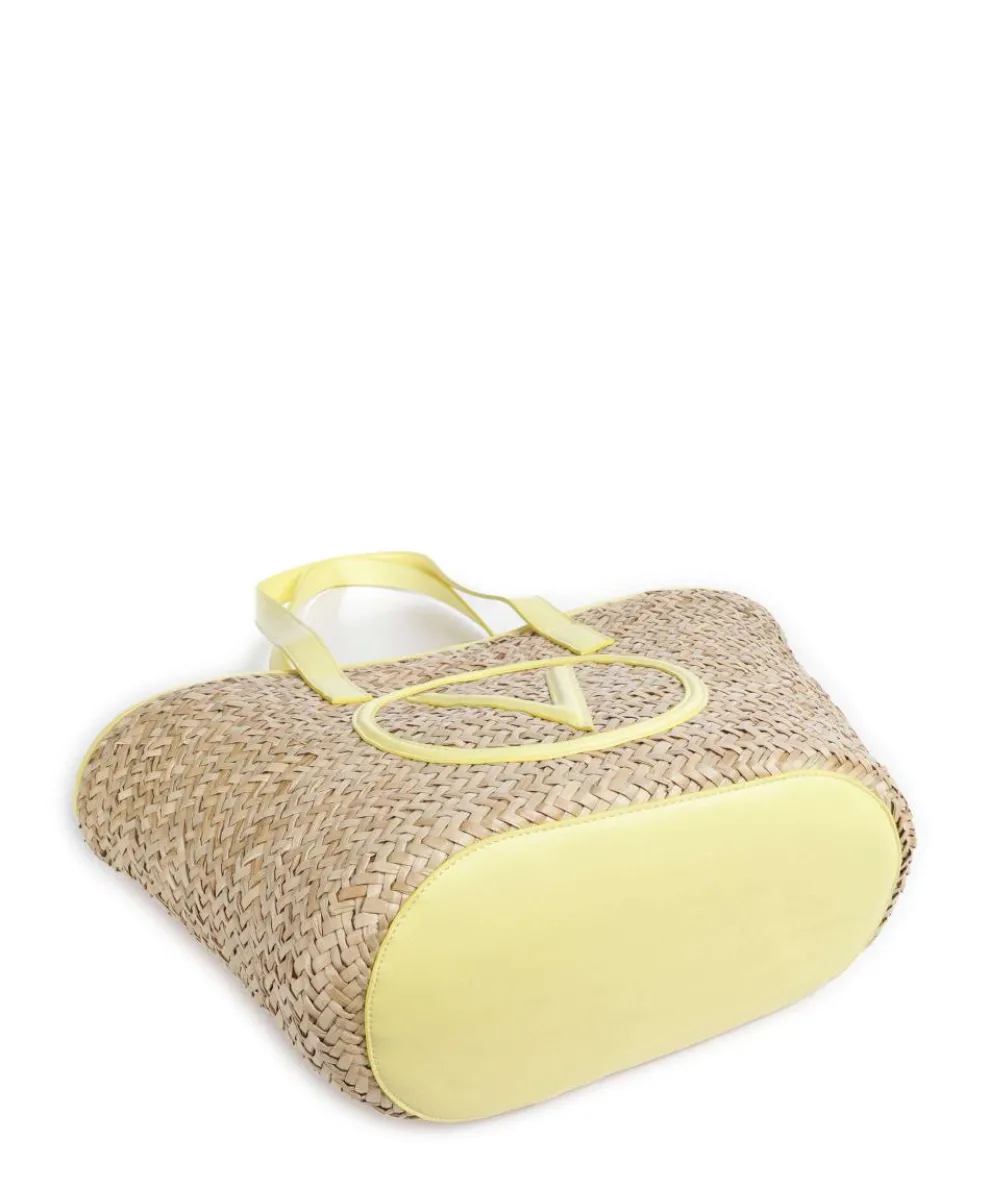 Samuela Shopper Bast beige/gelb