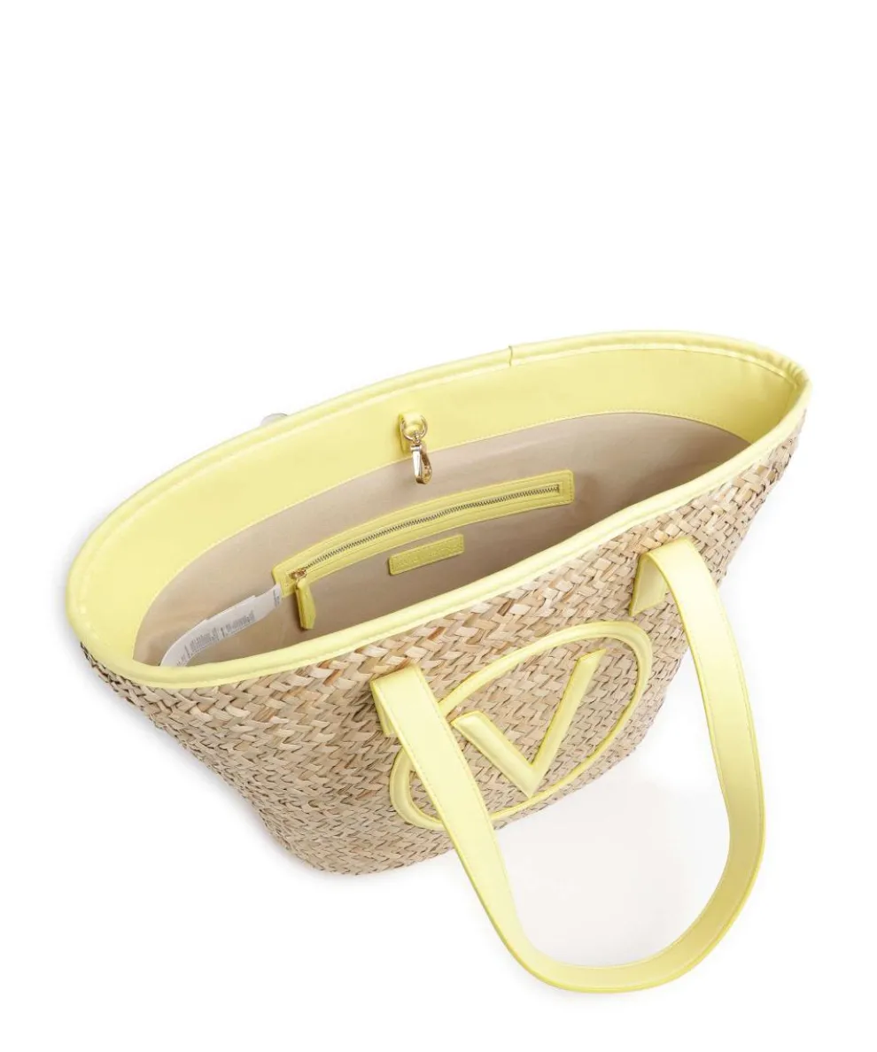 Samuela Shopper Bast beige/gelb