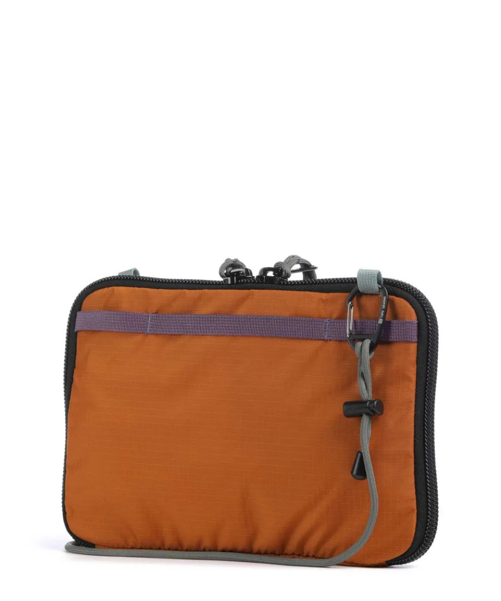 All Adventure Umhängetasche recyceltes Ripstop-Nylon orange