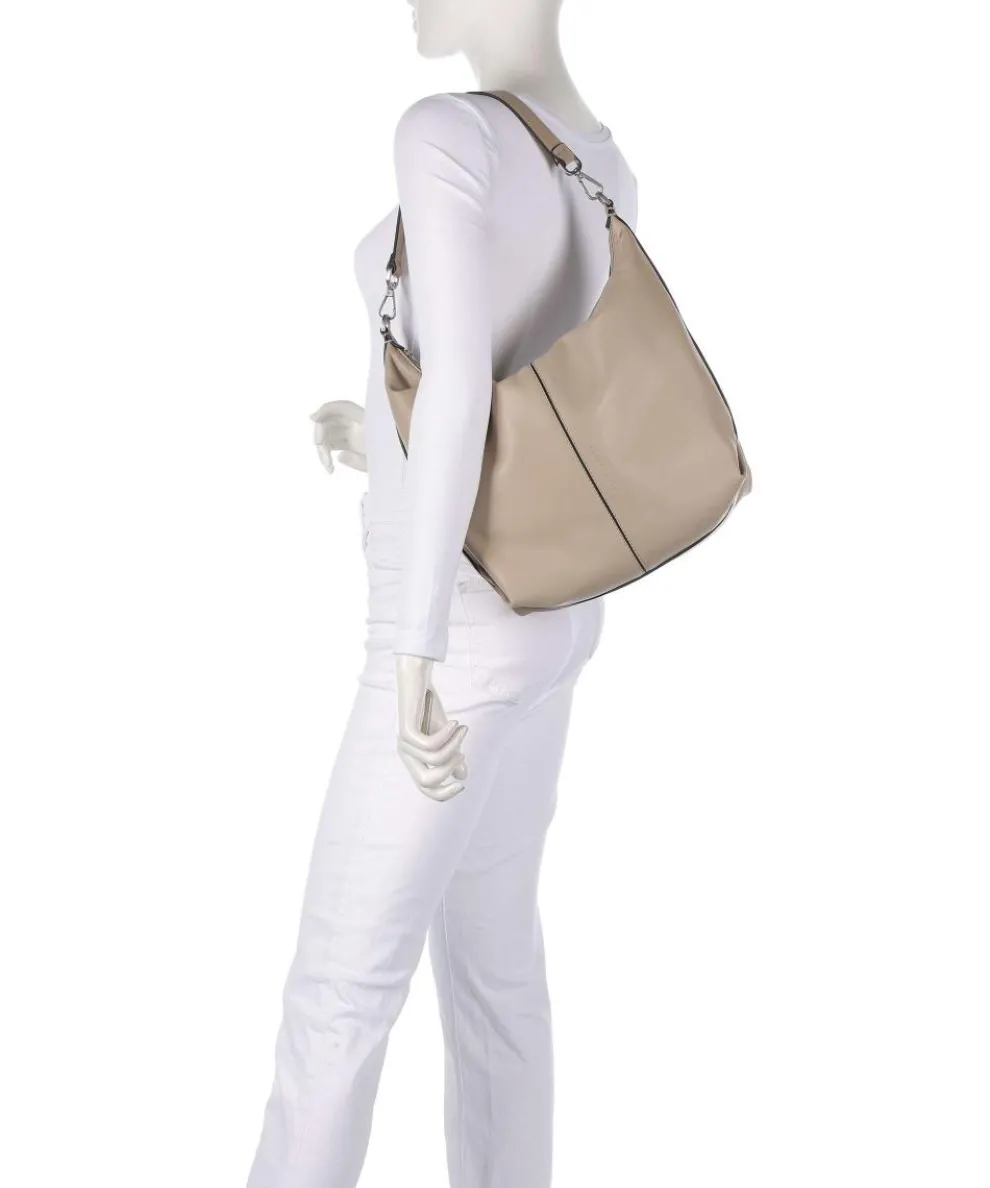 Paris Sheep Natural Beuteltasche Schafsleder beige