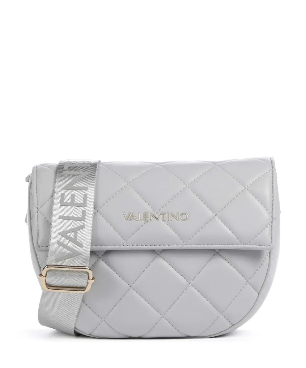 Bigs Umhängetasche Lederimitat hellgrau