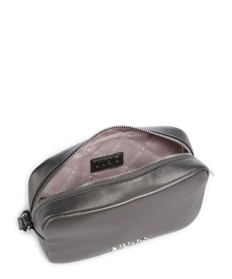 Evrim S Umhängetasche Lederimitat anthrazit