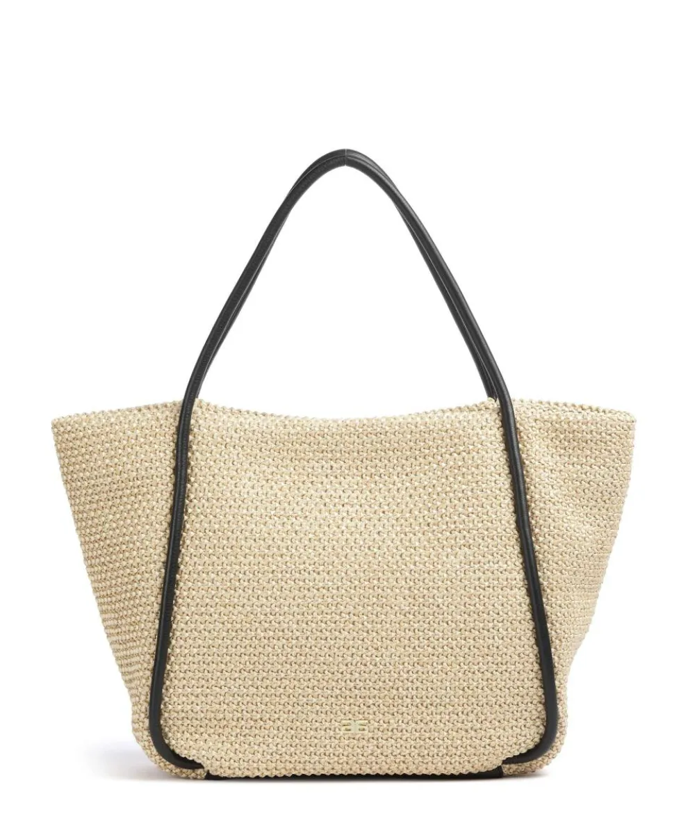 Maglia Raffia Willow Shopper Bast natur/schwarz