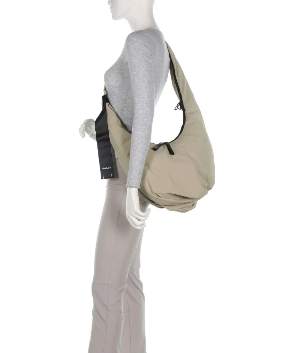 Komatsu Onibegie Umhängetasche Nylon beige