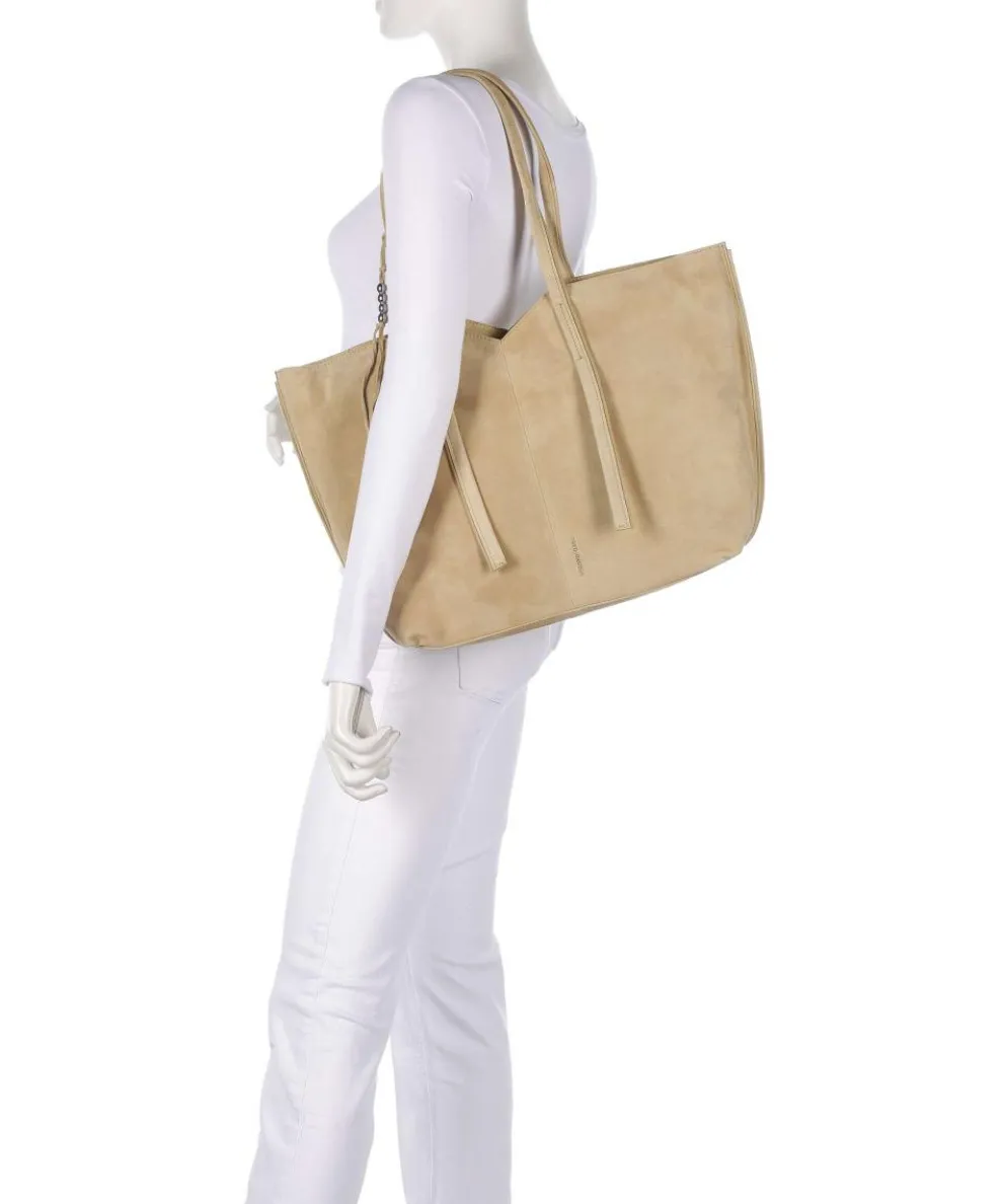All About Beads Shopper Schafsleder sand