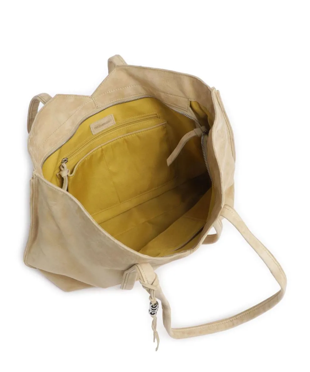 All About Beads Shopper Schafsleder sand