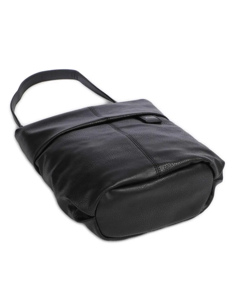 Mademoiselle.M M90 Beuteltasche Lederimitat schwarz