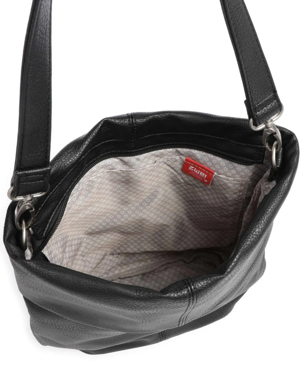 Mademoiselle.M M90 Beuteltasche Lederimitat schwarz