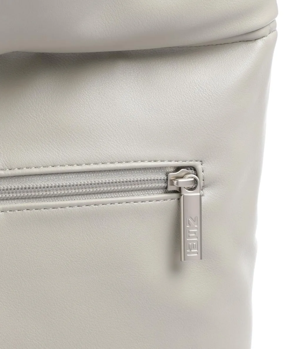 Mademoiselle.M M12 Beuteltasche Lederimitat hellgrau