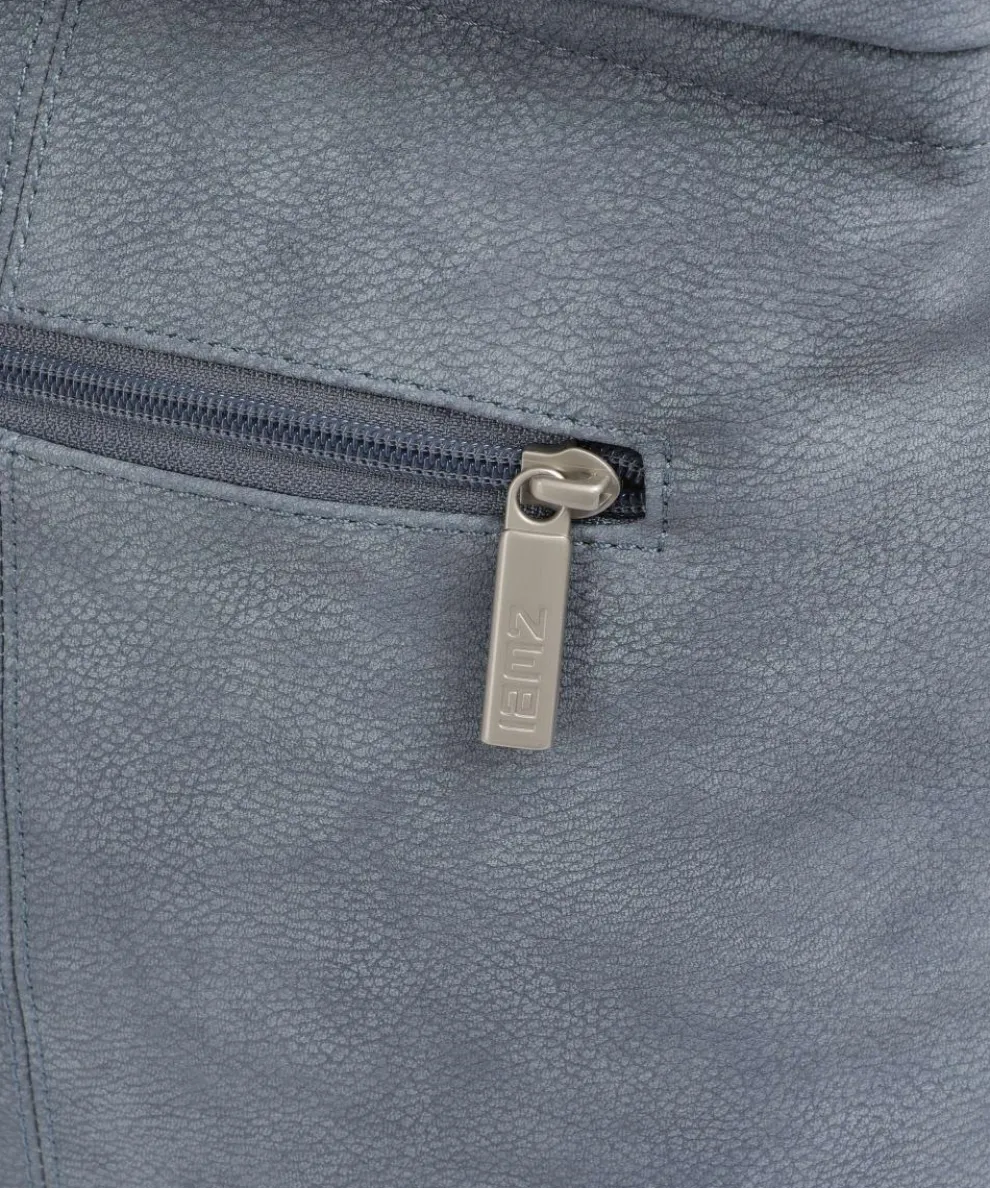 Mademoiselle.M M12 Beuteltasche Lederimitat blau